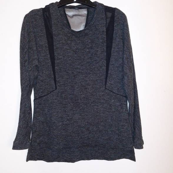 Women's Lightweight Pullover Dark Gray Size S - Picture 2 of 2